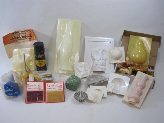 Candle Molds and Candle Making Supplies, including colors and more