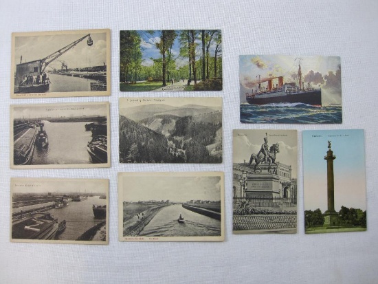 Early 1900's Postcards of Germany Includes Hannover-Bothfield, St Andreasberg Oberharz- Waschgrund,