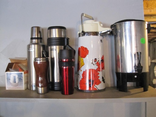 Electric Coffeemaker, Stanley Thermos, Pump Thermos, Insulated Cups and more