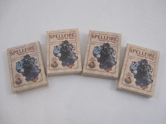 Assorted AD&D 2nd Edition Spellfire Master the Magic First Edition Collectible Playing Cards, see
