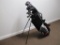 Zevo 12 Piece Golf Set, Z400 with Stand & Carry Bag and Rain Cover, 1 & 3 Drivers, 3 & 5 Fairway
