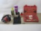 Outers Gun Cleaning Kit with Patches, Oils and Grease, and Earmuffs, Ammo Bands and more