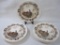 Eight Johnson Bros Dinner Plates, Barnyard King, made in England