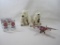 Coca-Cola Memorabilia Includes Nascar Tumblers, 2 Plush Collection Polar Bears, and Handmade