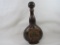 Dante Leather Covered Decanter, Providetiae Memor, Made in Italy
