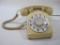 Bell Systems Rotary Dial Table Telephone with Volume Control Handset, 500 DM, R81-8, Western