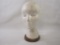 Female Foam Head Mold, Mounted on Wood Base
