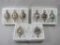 Miracles of Light, Porcelain Ornament Collection, 8 Pieces, 