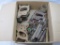 Assortment of Wood Saw Handles With Screws and Caps, in 5 Gallon Bucket