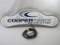 Cooper Tires Sign, As-Is, light does not appear to work