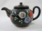 ALB England Brown Handpainted Teapot, Alcock, Lindley and Bloore (ALB) Patented 1584