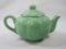 Light Green Glazed Ceramic Pottery Teapot
