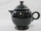 Black Ceramic Teapot