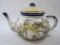 Hand Painted Teapot, Made in Portugal