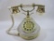 Glass Touchtone Desk Phone with Goldtone by TT Systems Corporation