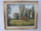 Framed Original Oil Painting, Suffolk Punches by Artist Julie Johnson, approx 16x20 inches