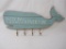 Every Day is a New Adventure Whale Wall Hung Key/Jacket Holder