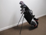 Zevo 12 Piece Golf Set, Z400 with Stand & Carry Bag and Rain Cover, 1 & 3 Drivers, 3 & 5 Fairway