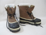 Herman Survivors Winter Boots, Brown, 200 Gram Thinsulate, Size 9, New Condition