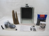 Fluval 2.6 Gallon Spec Aquarium Kit, with Self Contained Filter, LED Light, Activated Charcoal,