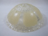 Vintage Glass Lamp Shade, approx 10.5 inch