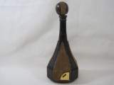 Leather Covered Decanter, Made in Italy