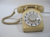 Bell Systems Rotary Dial Table Telephone with Volume Control Handset, 500 DM, R81-8, Western