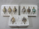Miracles of Light, Porcelain Ornament Collection, 8 Pieces, 