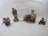 Ceramic Cobbler Figure, Ceramic Chicken Feeder and more.