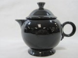 Black Ceramic Teapot