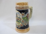 Stein with University of Notre Dame Main Building Scene, stamped Western Germany
