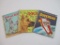 Three Vintage Little Golden Books: Ruff and Reddy, Dogs, and Supercar