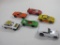 Six Dies Cast Cars by Matchbox and Hot Wheels, Including a Lamborghini, Pontiac Fiero and More, 10oz