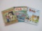 Three Vintage Little Golden Books: The New Pony, Fish, and Bambi