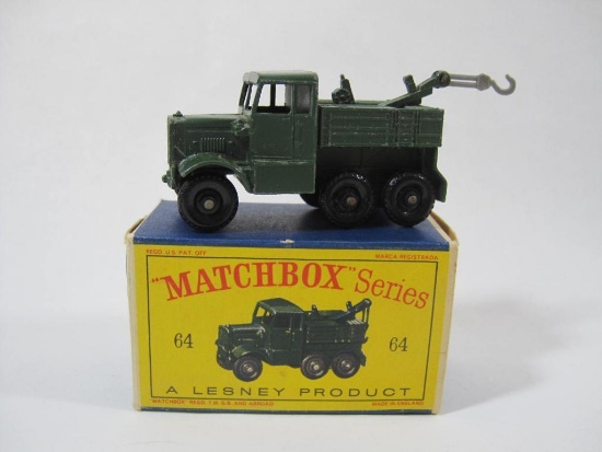 Lesney "Matchbox" Series No. 64 Scammel Break-Down Truck, in original box, 2 oz