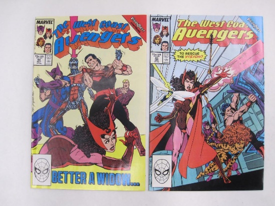 The West Coast Avengers V2 43 and 44 (Apr-May 1989), Includes First Cameo Appearance of John Walker