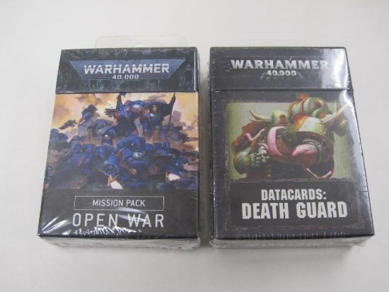 Warhammer 40K Datacards: Death Guard and Open War Mission Pack by Games Workshop, 9oz