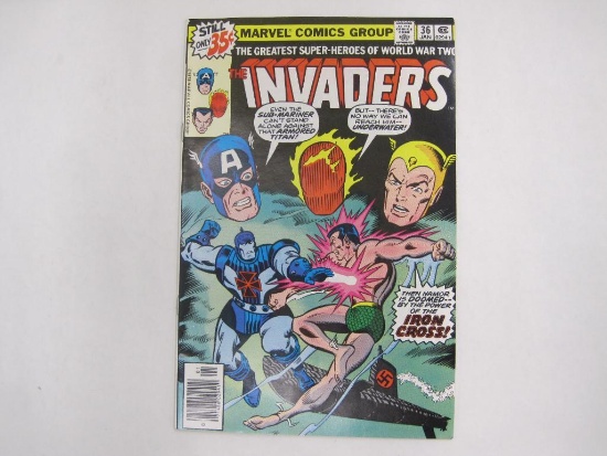 The Invaders V1 36 (Jan 1979), One Comic by Marvel Comics, 2oz