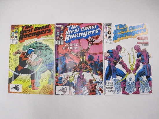 West Coast Avengers V2 25-27 (Oct- Dec 1987) Three Comics by Marvel Comics, 3.5oz