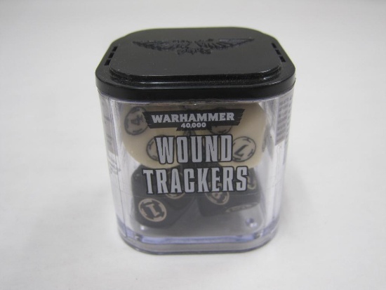 One Set of Warhammer 40K Dice, Wound Trackers by Games Workshop, 3oz
