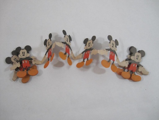 Vintage Mickey Mouse Paper Banner, 1 oz