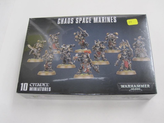 Warhammer 40,000 Chaos Space Marines, Sealed NIB, Includes 10 Citadel Miniatures by Games Workshop,