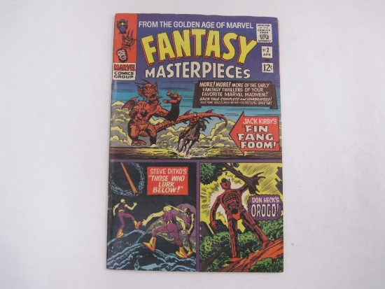 Fantasy Masterpieces V1 2 (Apr 1966), One Silver Age Comic by Marvel Comics, 2oz