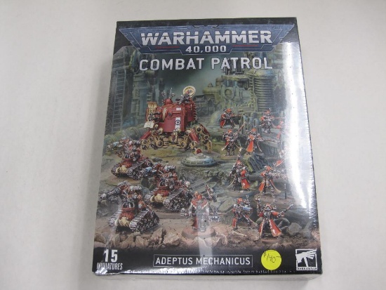 Warhammer 40K, Combat Patrol Adeptus Mechanicus, Sealed NIB, Includes 15 Miniatures by Games