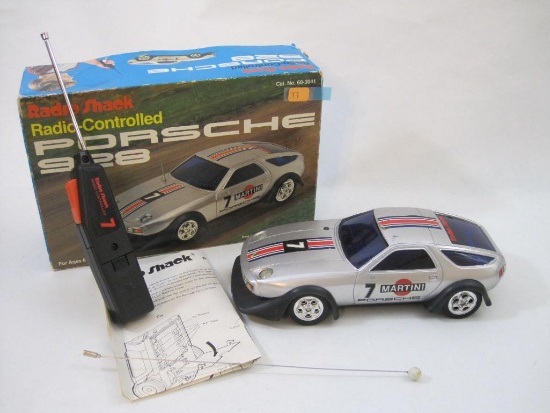 Radio Shack Radio-Controlled Porsche 928 RC Car, in original box