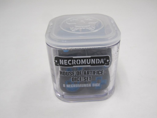 Necromunda House of Artifice Dice Set by Games Workshop, Sealed, includes 8 Necromunda Dice, 3oz