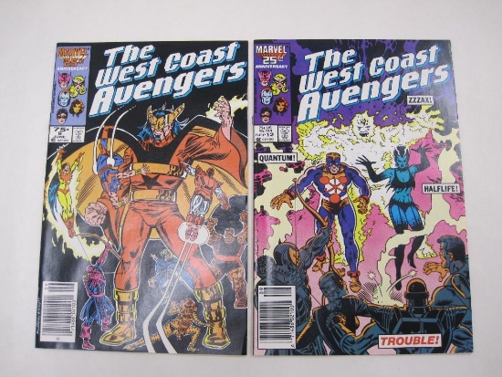 West Coast Avengers V2 9 (Jun 1985) and 12 (Sep 85), Two Comics by Marvel Comics, 3.5oz