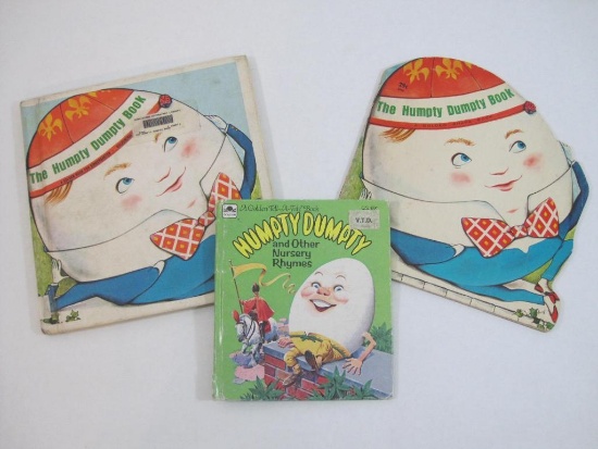 Three Vintage Humpty Dumpty Books from 1964 and 1976