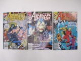 Avengers West Coast 65-67 (Dec 1990-Feb 1991), Three Comics by Marvel Comics, 5oz