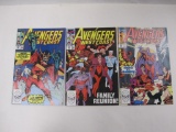 Avengers West Coast V2 52 (Dec 1989), 57 (Apr 1990) and 60 (Jul 1990), Three Comics by Marvel